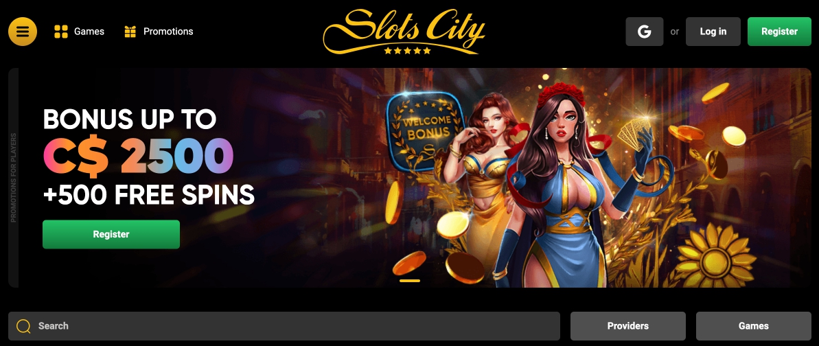 slots city casino